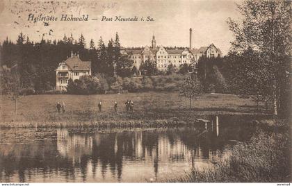 Heilstätte Hohwald Neustadt in Sachsen Postkarte AK 1928