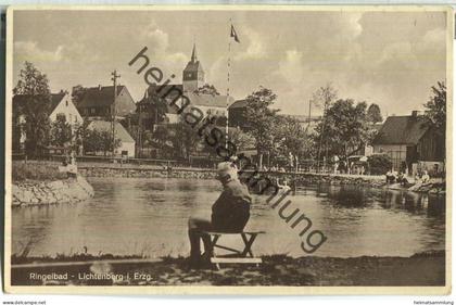 Lichtenberg im Erzgebirge - Ringelbad - Verlag Paul Bellmann Friedersdorf