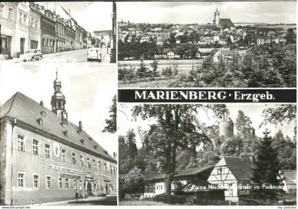 Marienberg Erzgebirge Marienberg Tor Ruine Rathaus x 1970