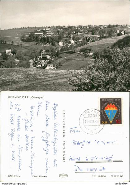 Neuhermsdorf-Hermsdorf Erzgebirge HERMSDORF (Osterzgeb.) zur DDR-Zeit 1983