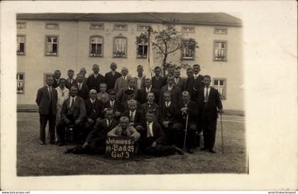 Photo CPA Bad Schmeckwitz Oberlausitz, Johannesbad, Gut 3, Gruppenbild 1929