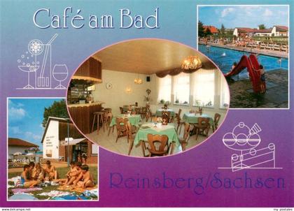 Reinsberg Freiberg Sachsen Cafe am Bad Gaststube Freibad
