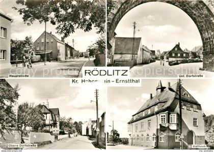 Roedlitz Hohndorf Hauptstrasse Dorfstrasse Rathaus