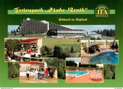Schoeneck Vogtland Sachsen IFA-Ferienpark Hohe-Reuth Vogtland Hotel Schwimmbad H