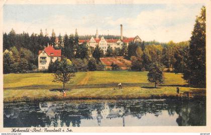 Sommerfrische Hohwald bei Neustadt Sachsen Postkarte AK 1937
