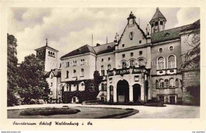 Waldenburg  Sachsen Sanatorium Schloss