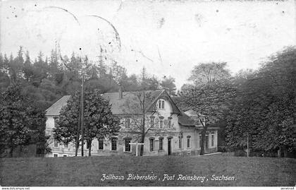 Zollhaus Bieberstein Post Reinsberg Sachsen AK 1913