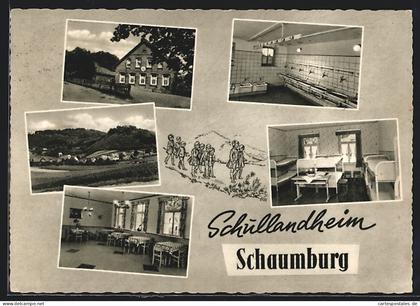 AK Schaumburg / Weser, Schullandheim Schaumburg
