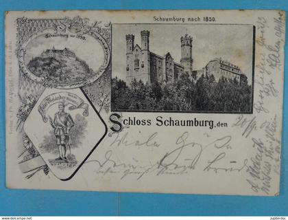 Schloss Schaumburg. den Schaumburg nach 1850