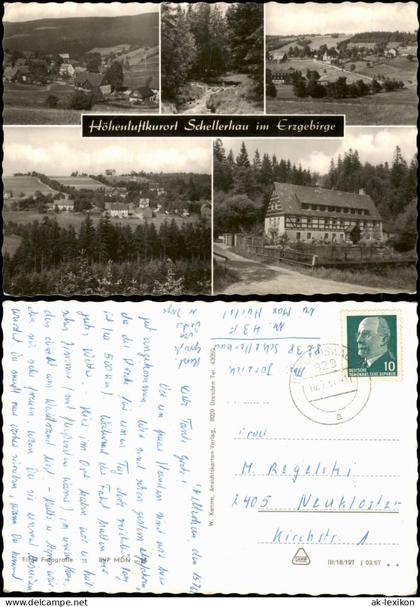 Schellerhau Altenberg (Erzgebirge) Ansichten Höhenluftkurort im Erzgebirge 1967