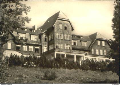 Schierke Harz Schierke Hotel x 1961