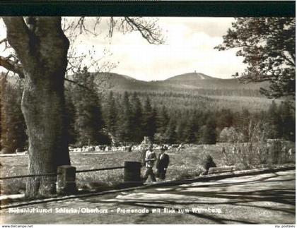 Schierke Harz Schierke Promenade Wurmberg x 1963