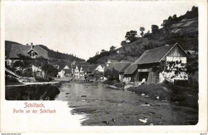 CPA Schiltach Partie an der Schiltach GERMANY (738901)