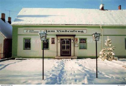 Klettwitz Schipkau Brandenburg Zum-Lindenkrug Gasthaus Patzenhofer Winter Schnee