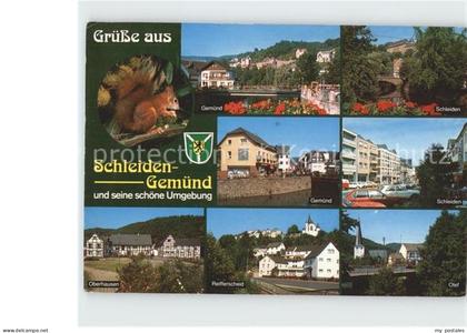 Schleiden Eifel Gemuend Schleiden Teilansichten Oberhausen Reifferscheid Olef