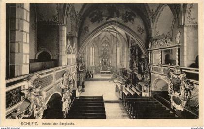 Schleiz - Inneres der Bergkirche