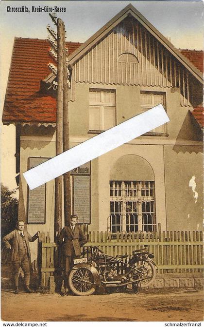 AK Chrosczütz Chroscice Kreis Giro Kasse Bank a Groß Döbern Dobrzen Wielki Alt Schalkowitz Stare Siolkowice Oppeln Opole