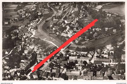 AK Marklissa Lesna Fliegeraufnahme Luftbild a Hagendorf Beerberg Schadewalde Zwölfhuben Örtmannsdorf Tzschocha Schwerta