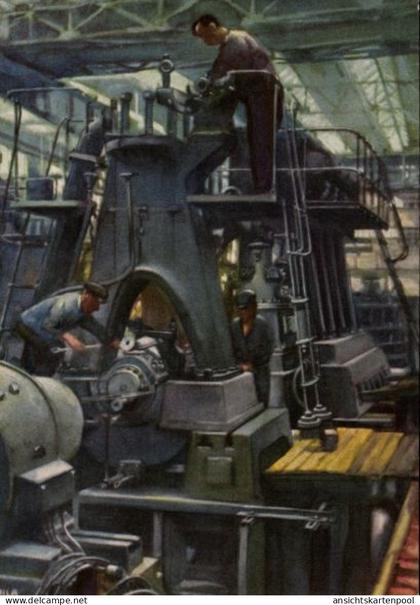 CPA Wrocław Breslau Schlesien, 200 Jahre Lauchhammer, Linke-Hofmann-Lauchhammer AG