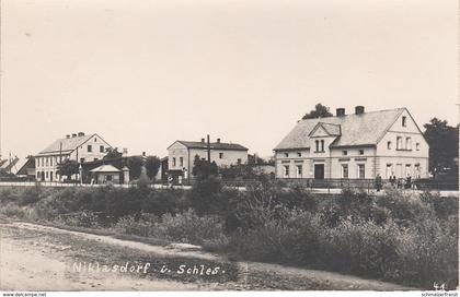 Foto AK Niklasdorf Mikulovice u Jeseniku Bahnhof Stanice Nadrazi ? a Ziegenhals Glucholazy Kohlsdorf Buchberg Schönwalde