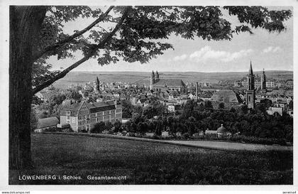 Löwenberg Schlesien Gesamtansicht Foto Postkarte 1932