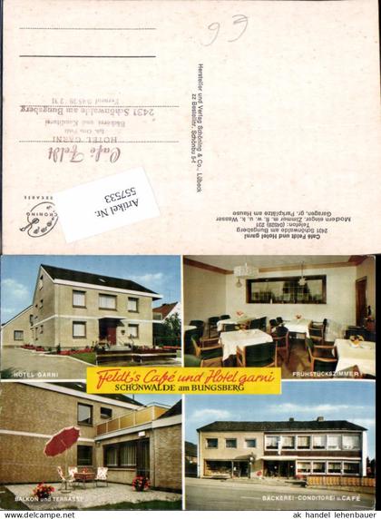 557533,Schönwalde am Bungsberg Cafe Feldts Hotel Garni Ostholstein
