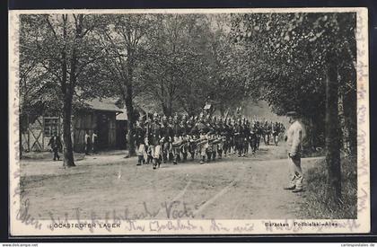 AK Lokstedt / Lager, Baracken in der Podbielski-Allee