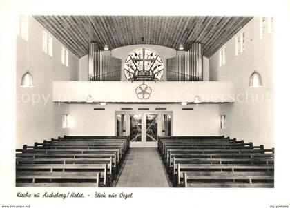 Ascheberg Holstein Kirche mit Orgel