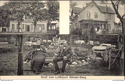 CPA Glinde in Schleswig Holstein, Glinder Berg, Sommergarten