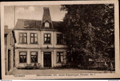 CPA Tornesch in Holstein, Bahnhofshotel