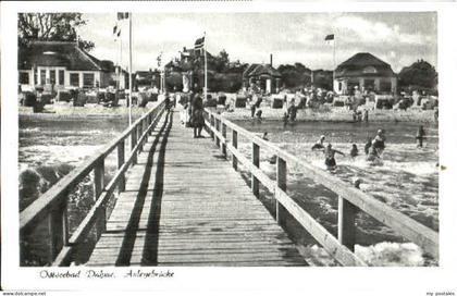 Dahme Ostseebad Dahme Bruecke x 1957