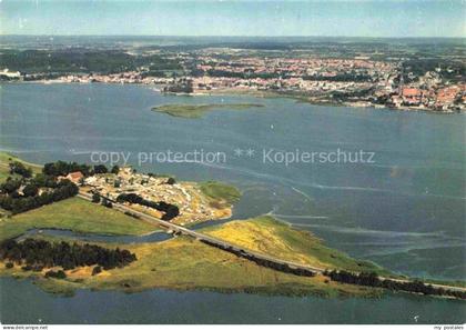 Haddeby Schleswig Busdorf Schleswig-Holstein Fliegeraufnahme Campingplatz Brueck
