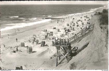 Kampen Sylt Kampen Strand o 1956