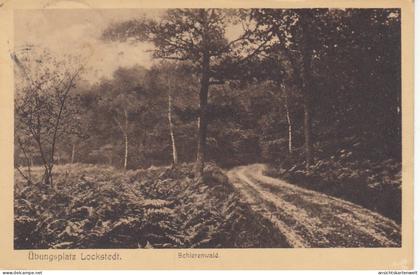 Lokstedt Lager, Übungsplatz, Schierenwald glum 1916? #F6125