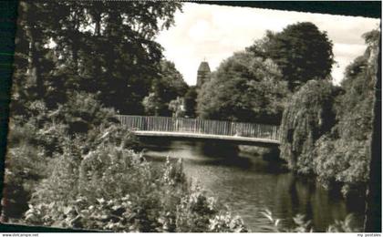 Neumuenster Schleswig-Holstein Neumuenster Teich Anlagen x 1957