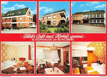 Schoenwalde am Bungsberg Schleswig-Holstein Feldts Cafe und Hotel garni Gastraeu