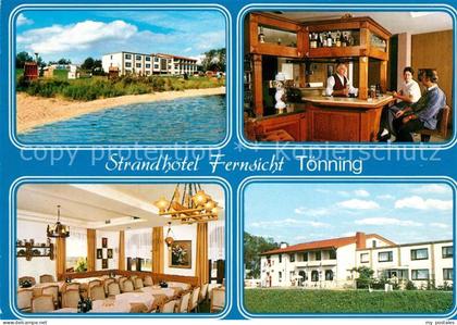 Toenning Nordseebad Strandhotel Fernsicht Inseln Halligen