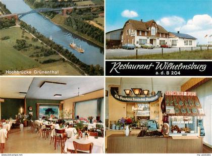 Wilhelmsburg Schleswig-Holstein Restaurant Wilhelmsburg Hochbruecke Gruenenthal