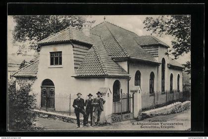 AK Schlettau, Turnhalle d. Allgemeinen Turnvereins