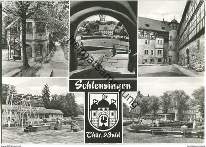 Schleusingen - Foto-Ansichtskarte