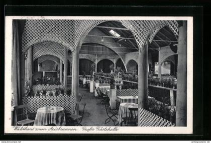 AK Schlüchtern, Waldhaus zum Acisbrunnen, Gästehalle