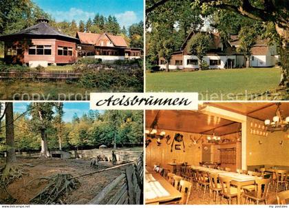 Schluechtern Acisbrunnen Waldgaststaette Pension Wildpark