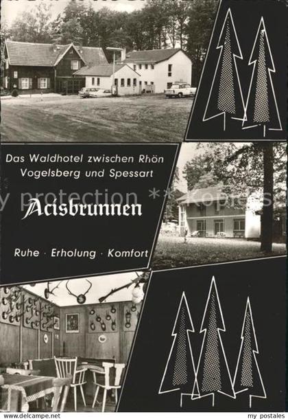Schluechtern Acisbrunnen Waldhotel Restaurant