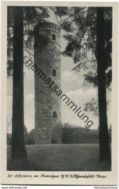 Adlersturm am Stutenhaus bei Schmiedefeld-Vesser - VEB Volkskunstverlag Reichenbach 1953