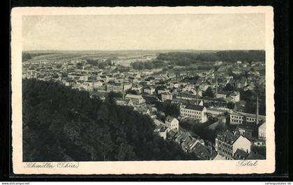 AK Schmölln / Thür., Totale vom Berg aus gesehen