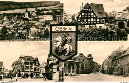 Goessnitz Schmoelln Wappen Fachwerk Panorama
