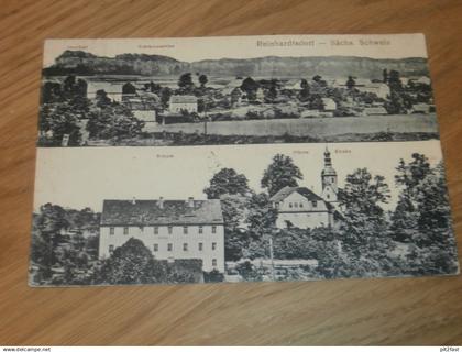 alte AK - Reinhardtsdorf / Schöna , 1922 , Ansichtskarte !!!