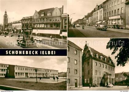 Schoenebeck Elbe Platz der Deutsch Sowjetischen Freundschaft Polytechnische Ober