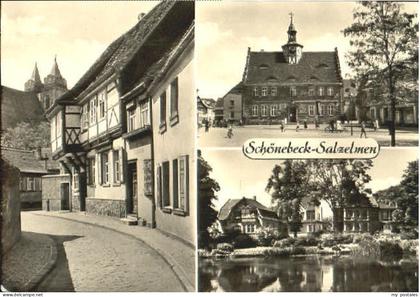Schoenebeck Elbe Salzelmen x 1961