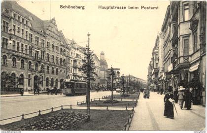 Schöneberg - Hauptstrasse beim Postamt